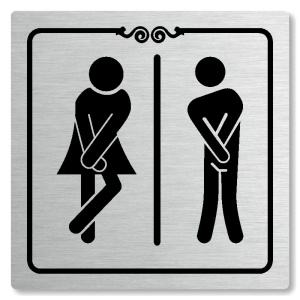 WC společné, 100x100mm, stříbrná, Texas